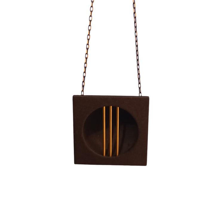 Dome & Bars Necklace