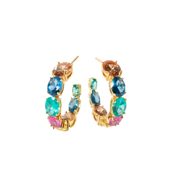 Ellisse Creolo Grande Hoop Earrings
