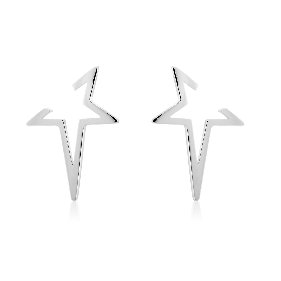 Age of Aquaria Sterling Silver Earrings