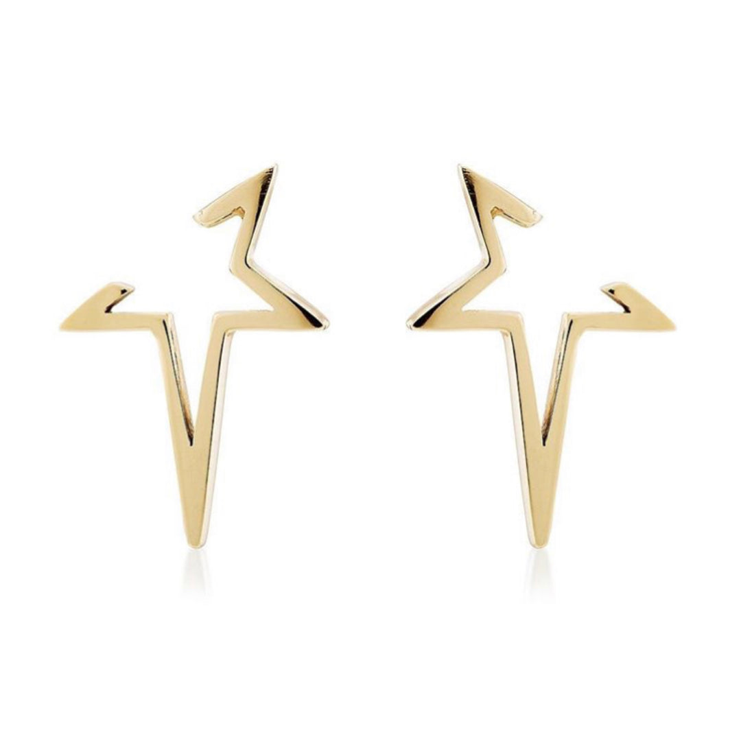 Age of Aquaria 9ct Gold Earrings