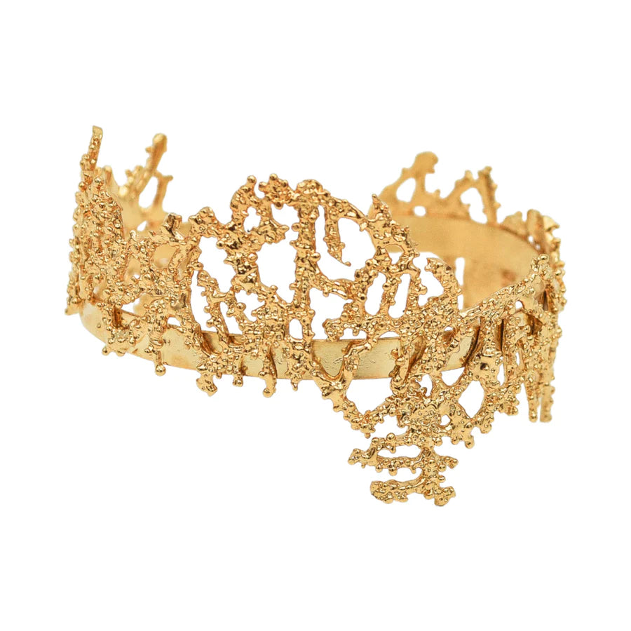 Seaweed Cuff Gold