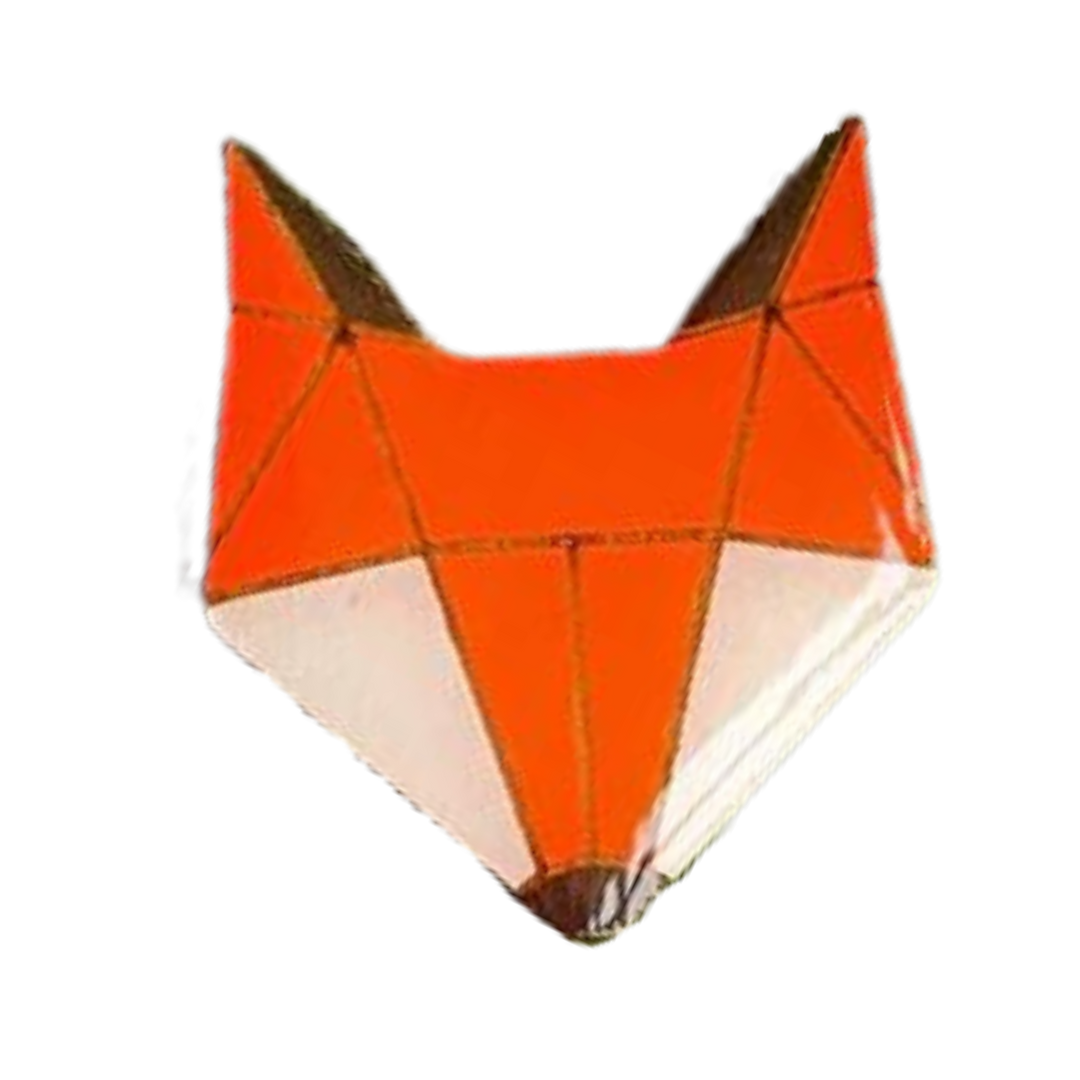 Fox Pin Brooch