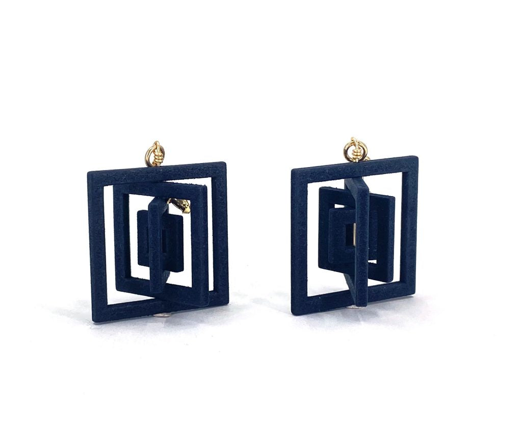 Vibe Decreasing Square Earrings