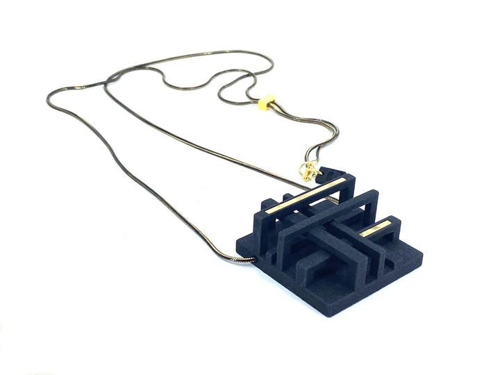 Vibe Brutalist Sculpture Necklace