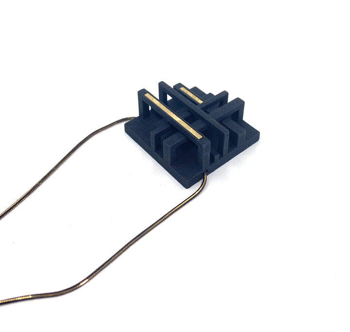 Vibe Brutalist Sculpture Necklace