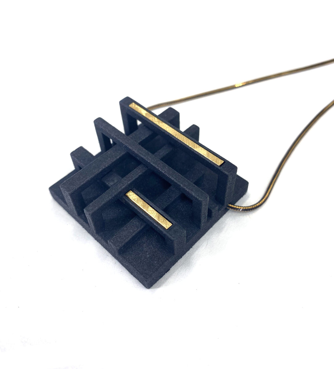 Vibe Brutalist Sculpture Necklace