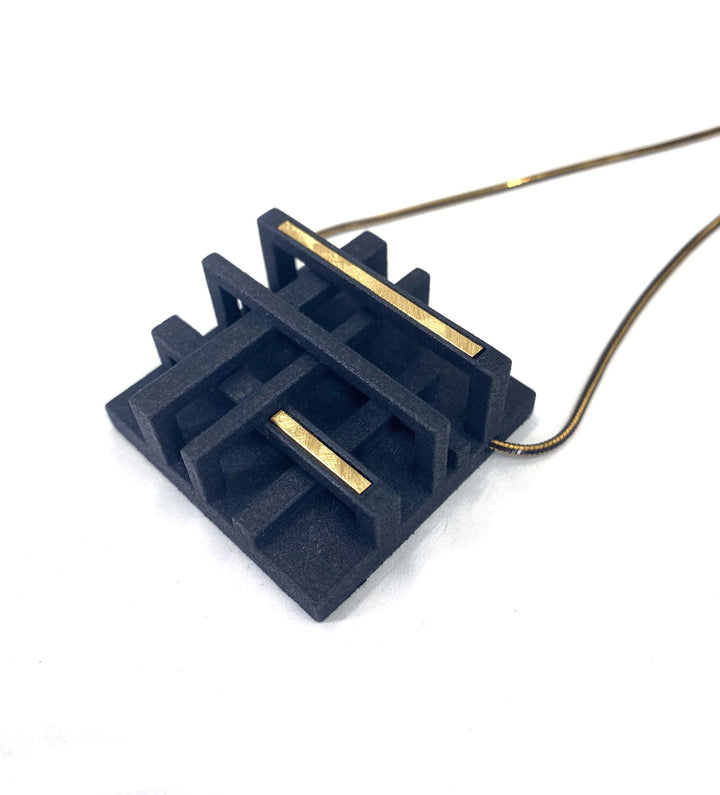 Vibe Brutalist Sculpture Necklace
