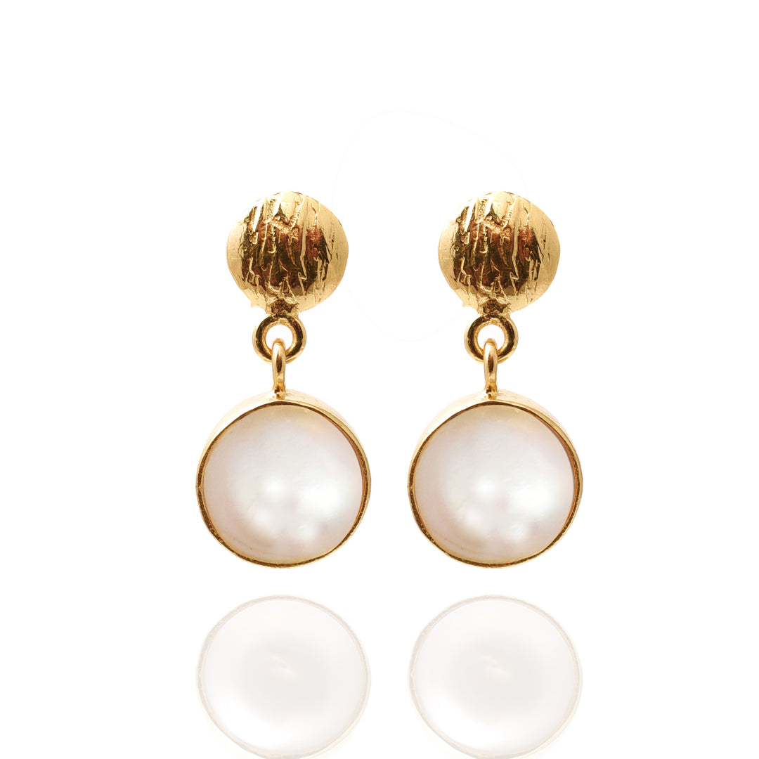 Pearl Drop Studs