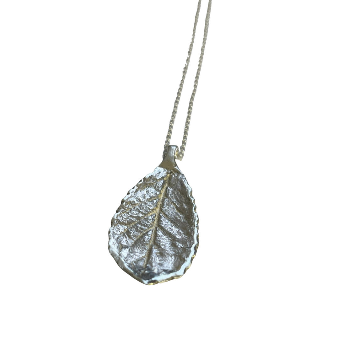 Blackthorn Leaf Pendant