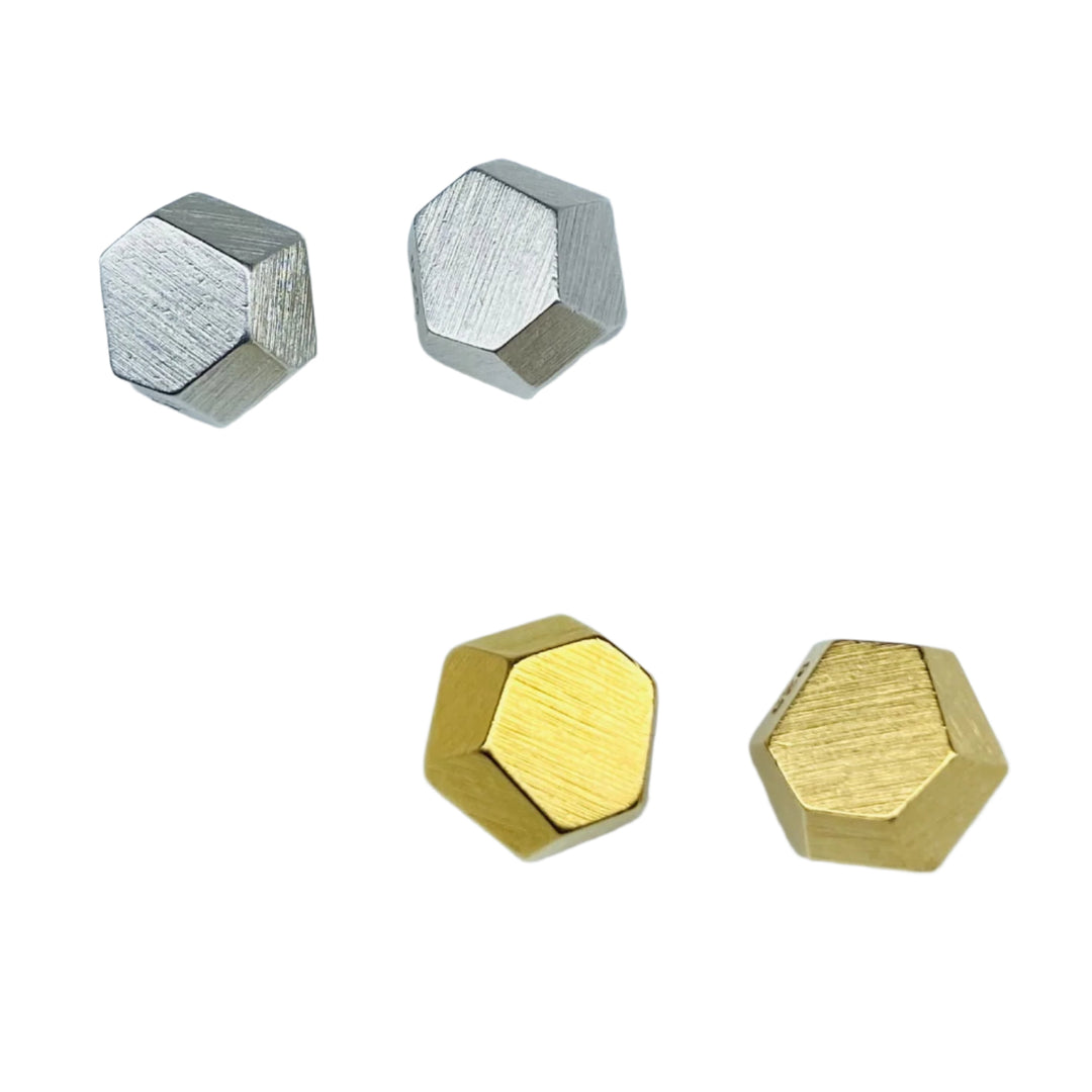 Fruit Bijoux Stud Earrings Goldrush (Silver or Gold)