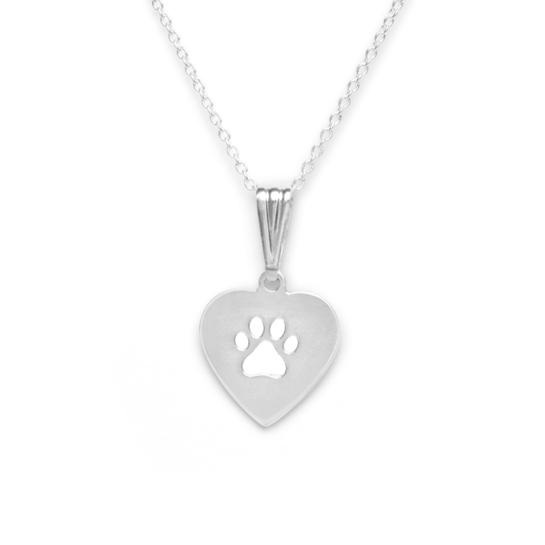 The Engraved Fingerprint Pendant by Personalised Charms is a silver necklace featuring a unique fingerprint design, displayed on a white background—a meaningful personalised gift.