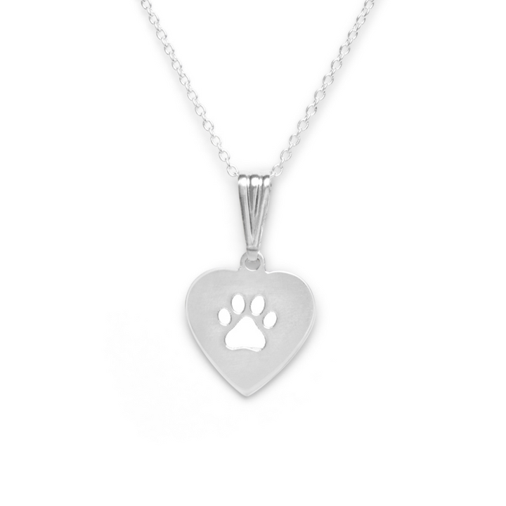 The Engraved Fingerprint Pendant by Personalised Charms is a silver necklace featuring a unique fingerprint design, displayed on a white background—a meaningful personalised gift.
