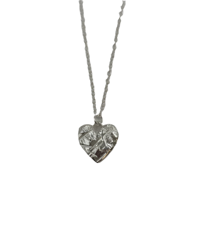Raw Heart Necklace