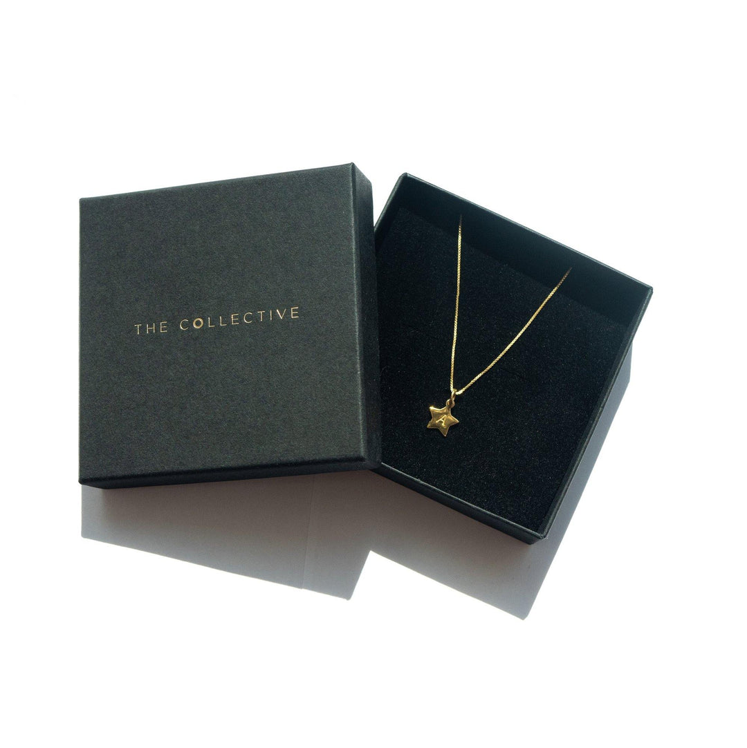 Personalised Small Star Charm in Gold - The Collective Dublin
