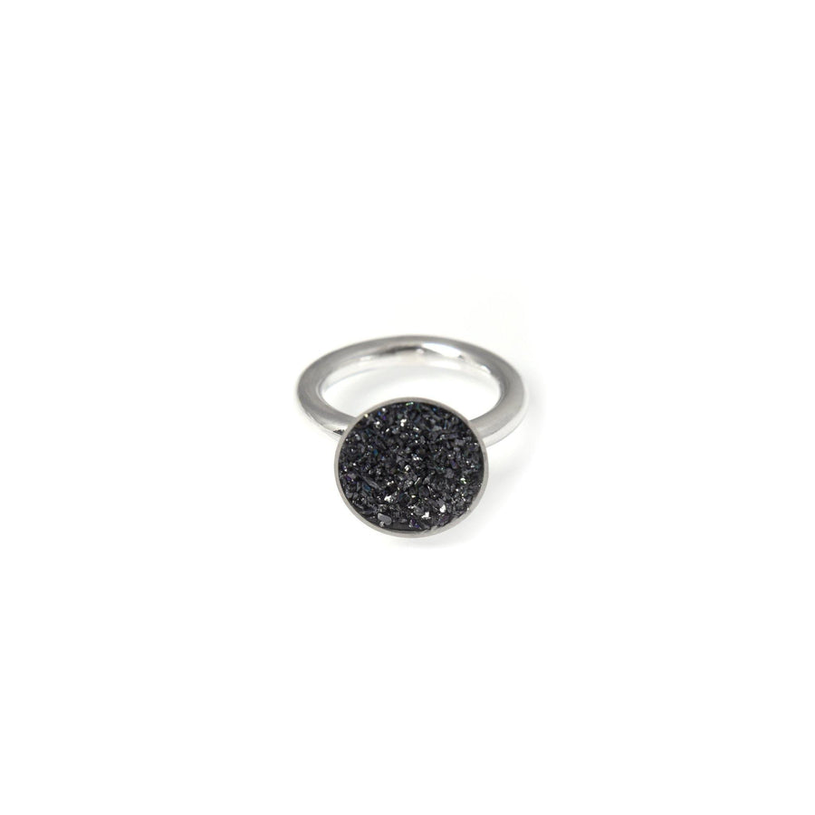 Black 12mm Cup Ring - The Collective Dublin