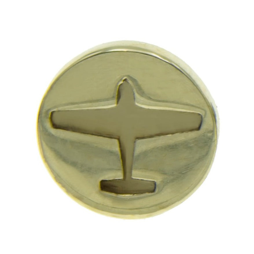Plane lapel pin - The Collective Dublin