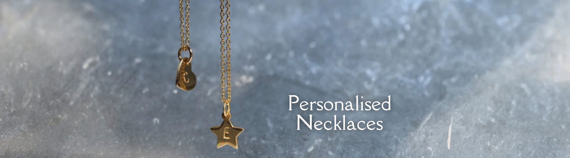 personalised necklaces banner image