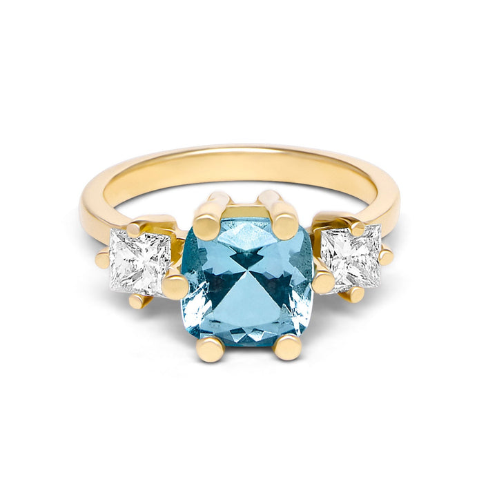 Sky's Devotion  18ct Yellow Gold Ring