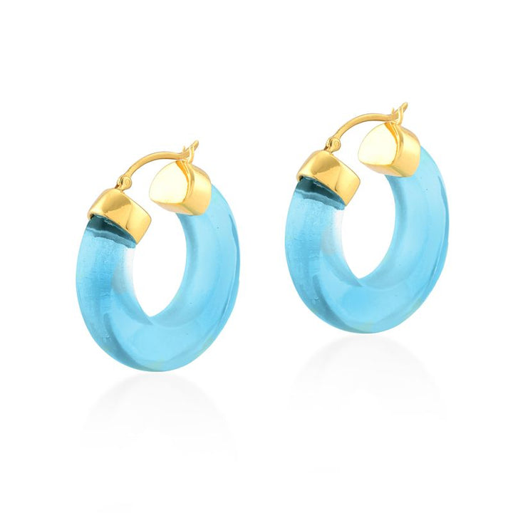 Aura Hoop Earrings