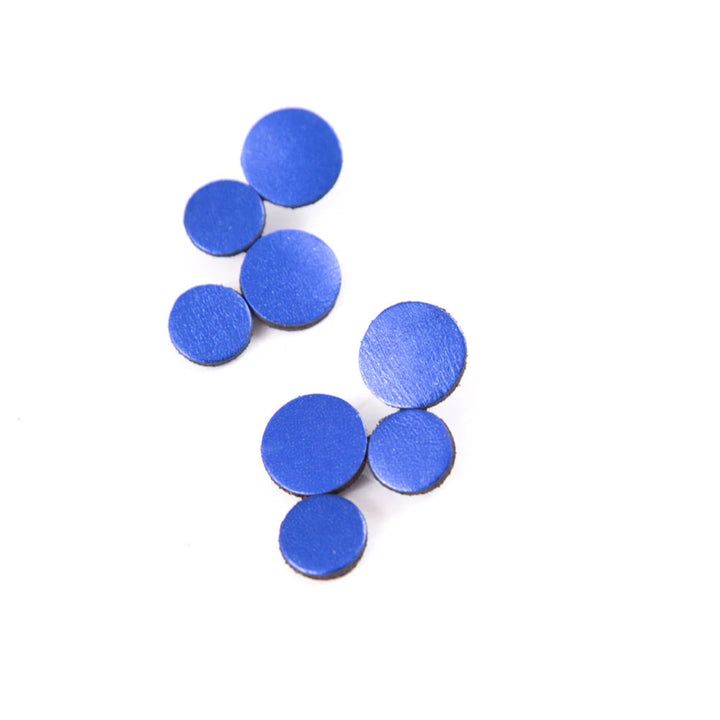 Abstraction Blue Earrings
