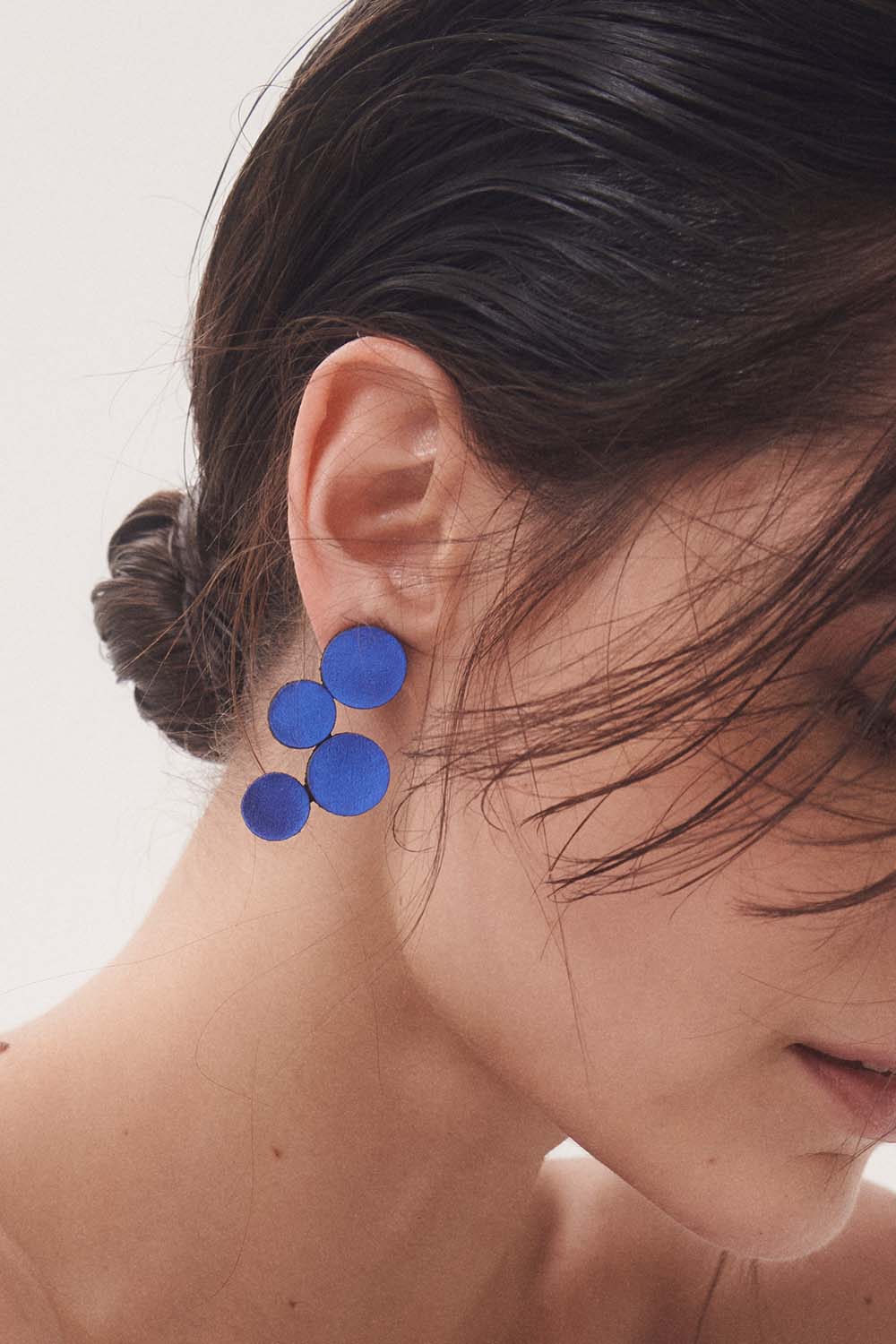 Abstraction Blue Earrings