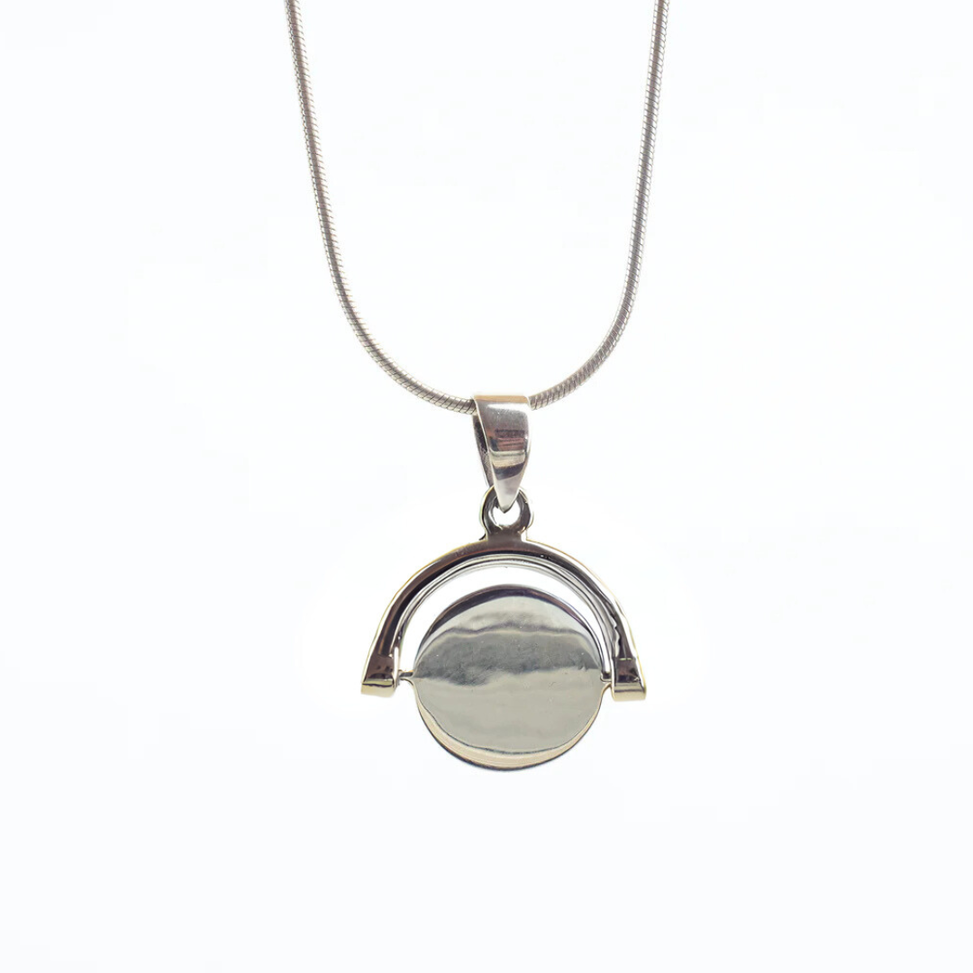 Sterling Silver Spinning Disc