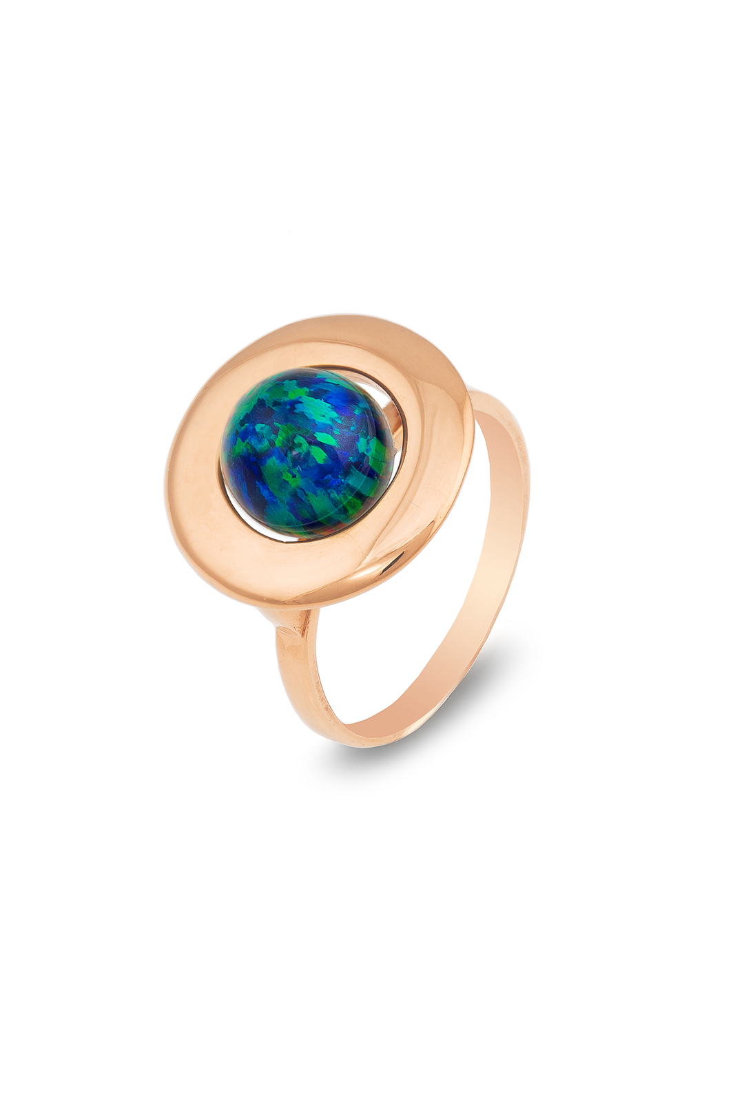 Home Planet Night Sky Opal 9ct Gold