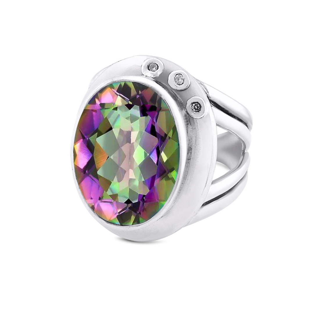 Eyetelia Ring in various gemstones