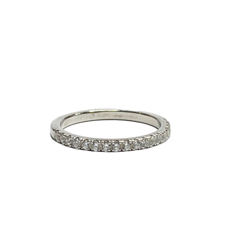Flair Half Eternity Ring with Natural Diamonds