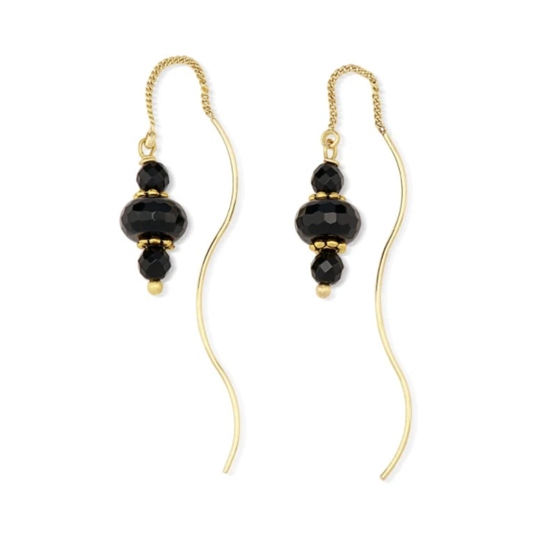 Freia Black Earrings - The Collective Dublin