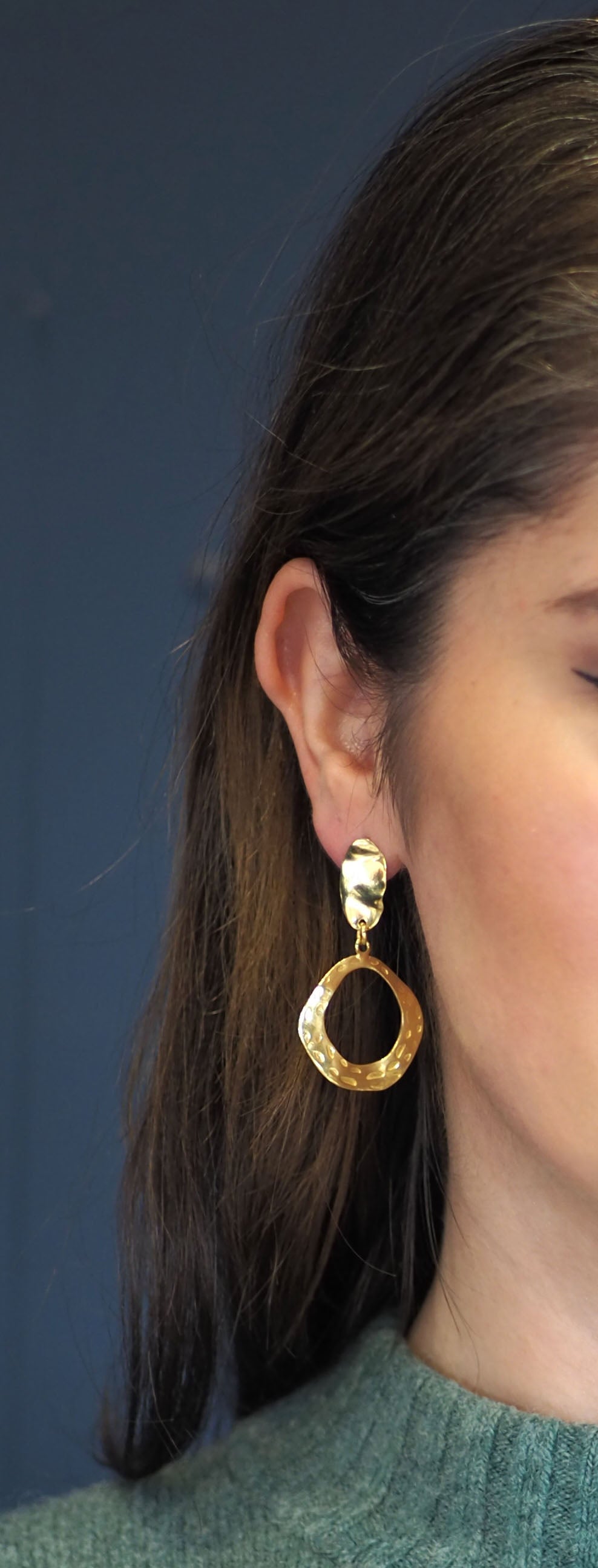 Zandra Gold Earrings