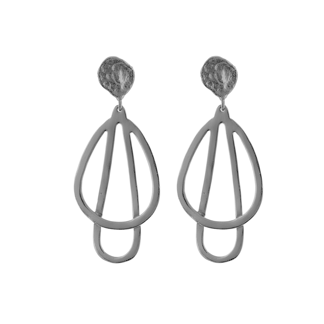 Honey Silver Earrings