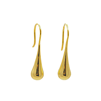 Mini Drop Gold Earrings