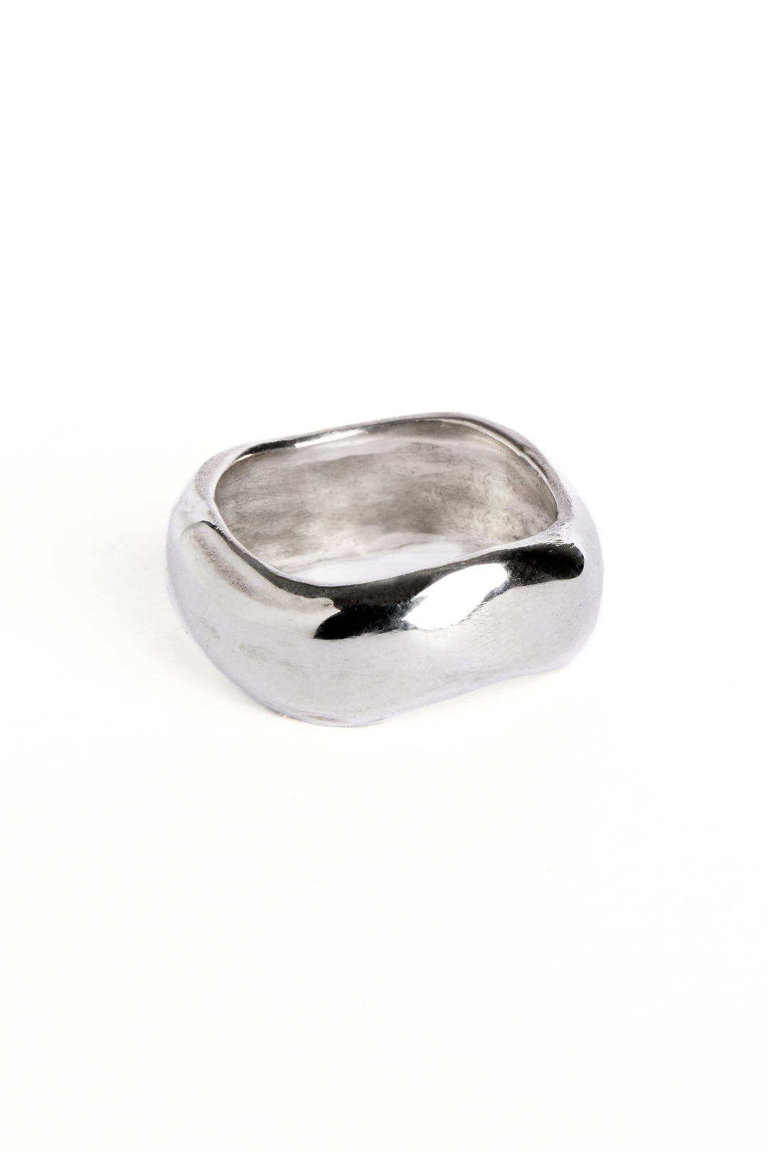 Droplet Sterling Silver Ring