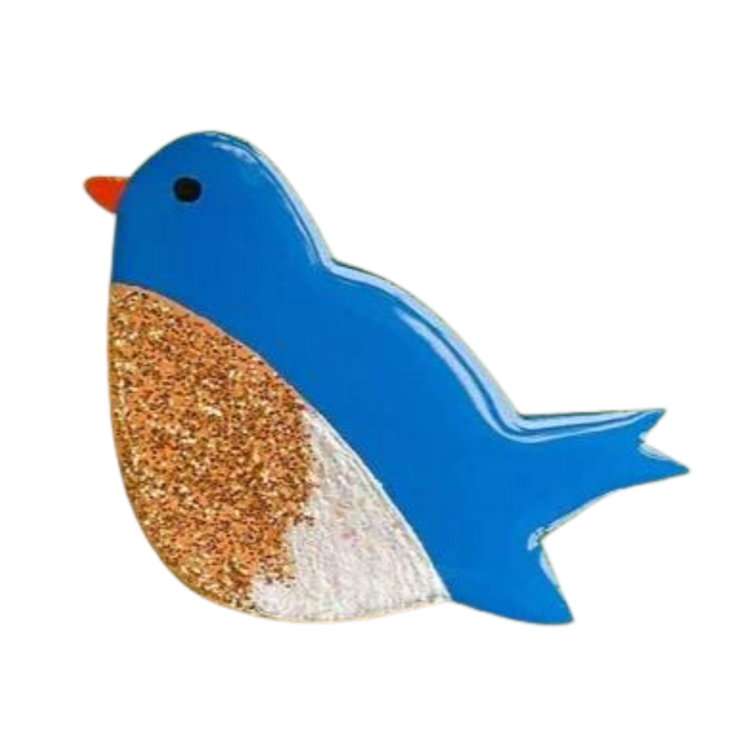 Bluebird Pin Brooch