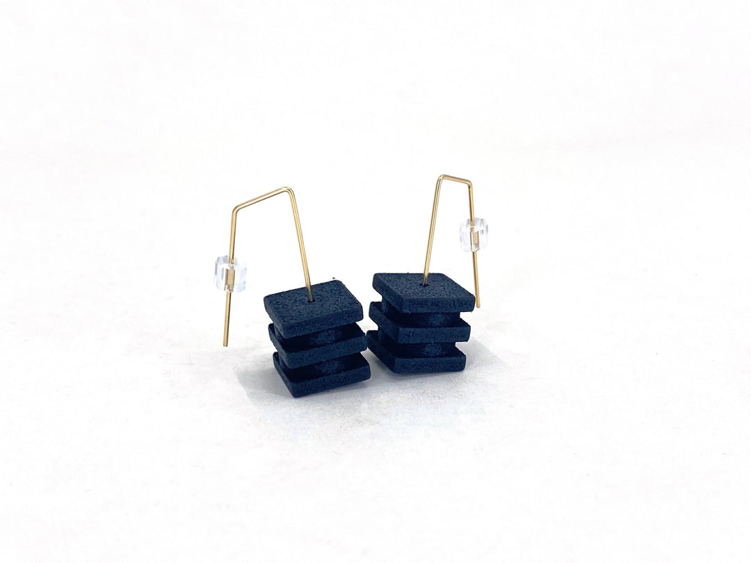 Vibe Cube Threader Earrings