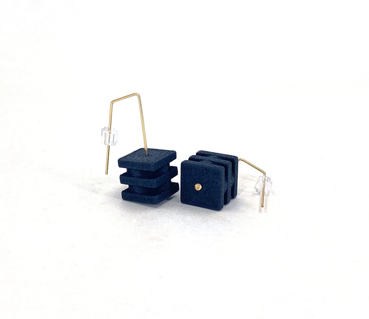 Vibe Cube Threader Earrings