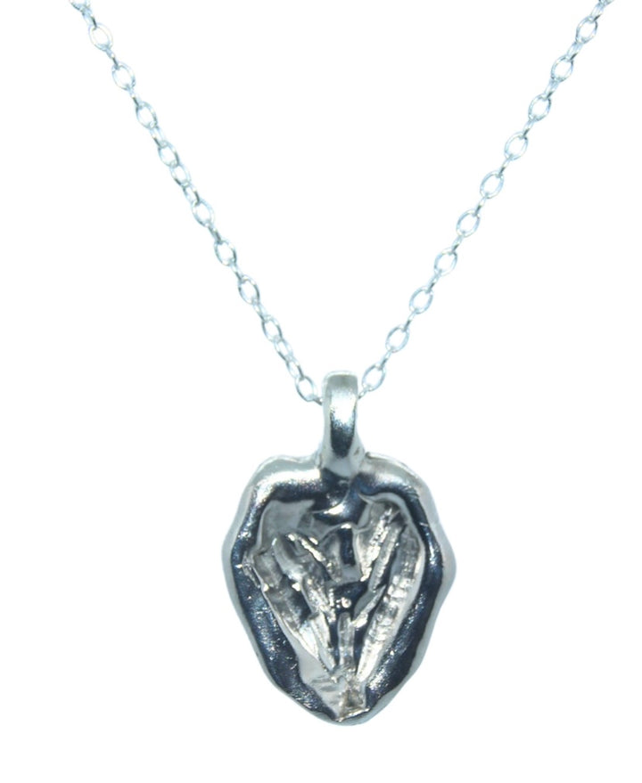 You Melt My Heart Silver Pendant