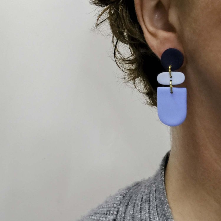 Drift Midnight Blue Earrings