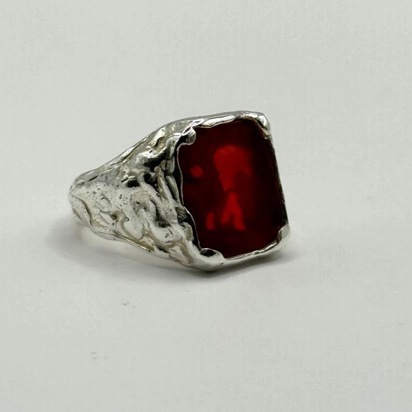 Essence Silver Ring in various gemstones