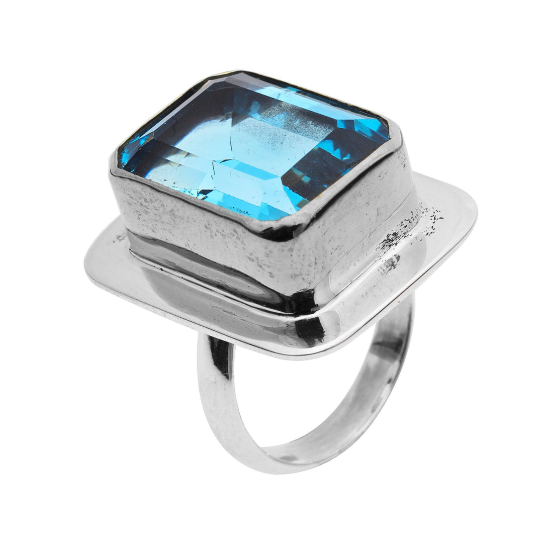 Top Hat Ring in various gemstones - The Collective Dublin