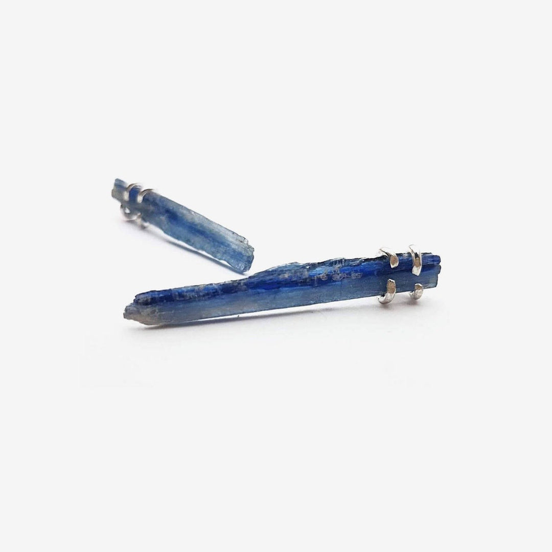 Raw Kyanite Shard Earrings - The Collective Dublin