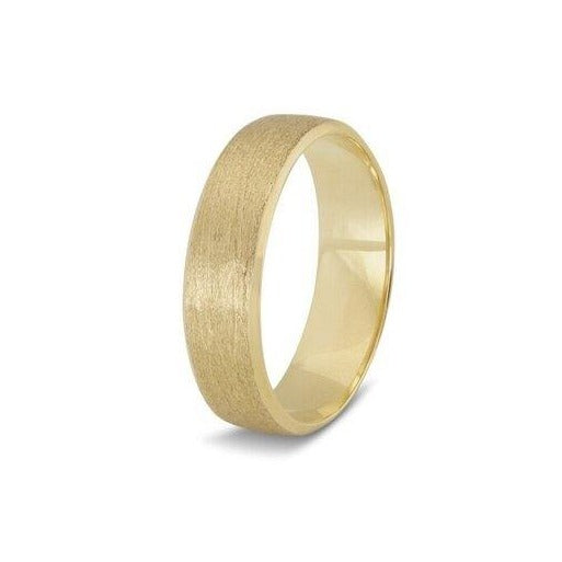 The Collective Dublin - Home to Irish Design - Cosmic Boulevard : Textured 9ct Yellow Gold Wide Ring