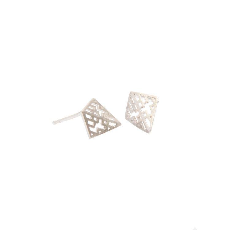 The Collective Dublin - Home to Irish Design - Miriam Wade : Sterling Silver Auriga Stud Earrings 