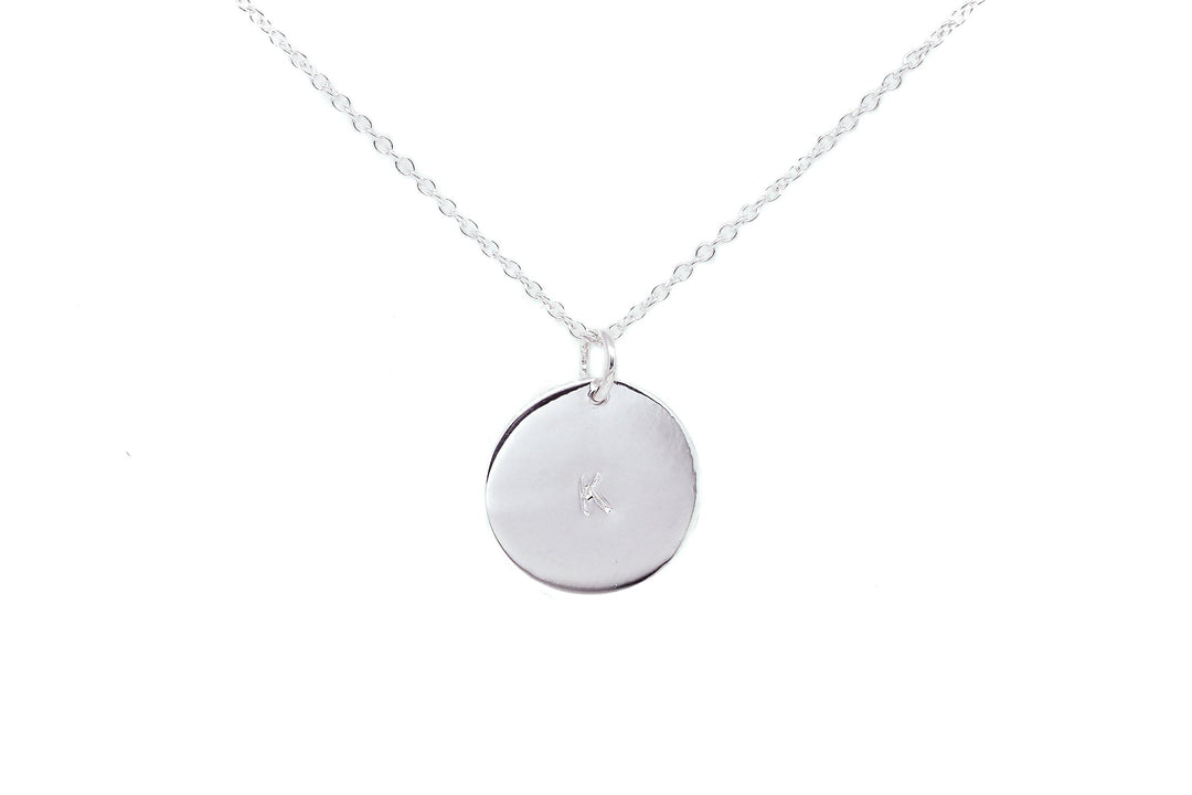 Personalised Large Round Disk Charm - The Collective Dublin