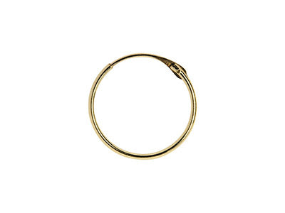 Endless Creole Hoops-9ct Yellow Gold