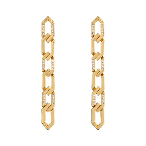 Chain deals link earrings