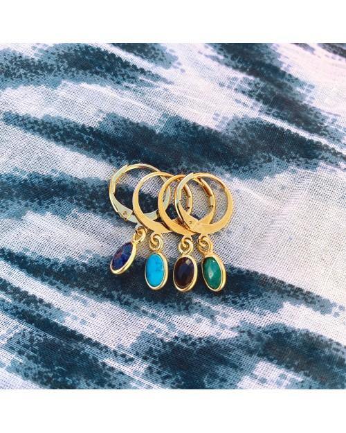 Gaia Emerald Earrings - The Collective Dublin