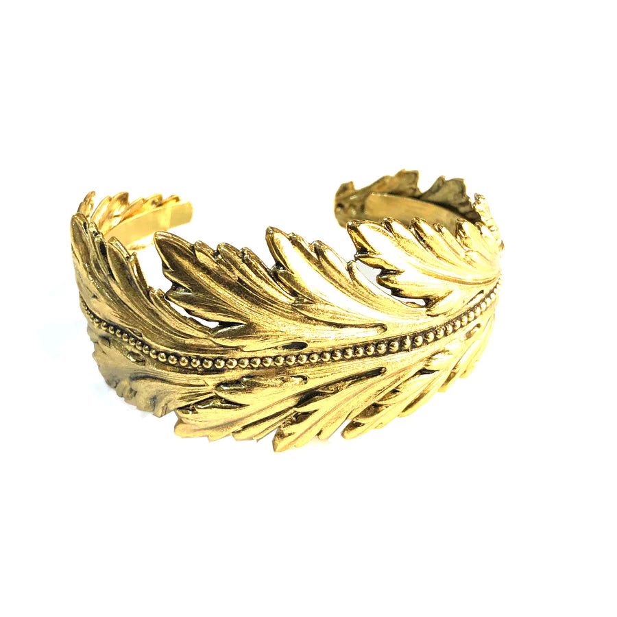 Coco Feather Bracelet Gold