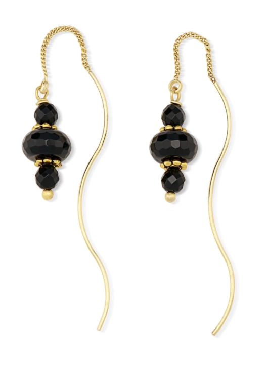 Freia Black Earrings - The Collective Dublin